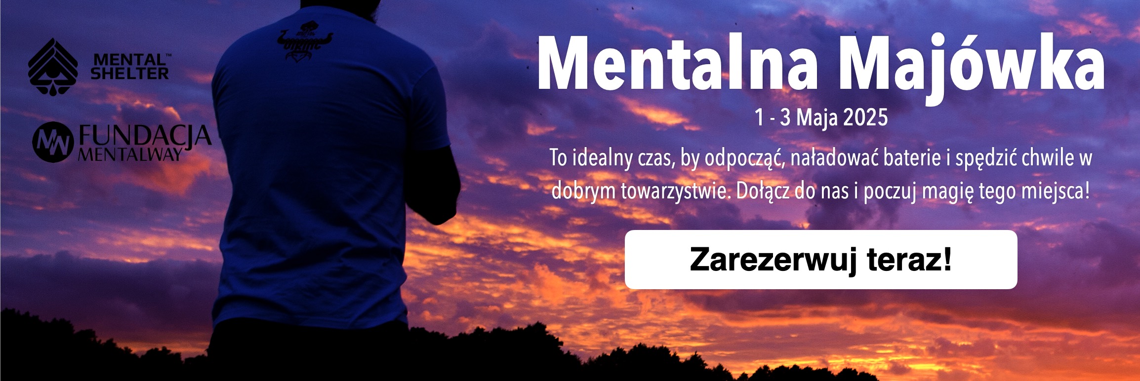 Mentalna Majówka u Kołcza Majka w posiadłości Mental Shelter - 2025
